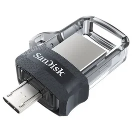 SanDisk Pendrive Dual 32GB USB 3.0 Ultra m3.0 SDDD3-032G-G46 para Android, Libera espacio en teléfono